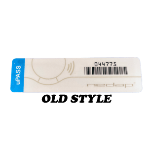 NEDAP 9947426 & 9947418_uPass_Windshield Sticker_Old