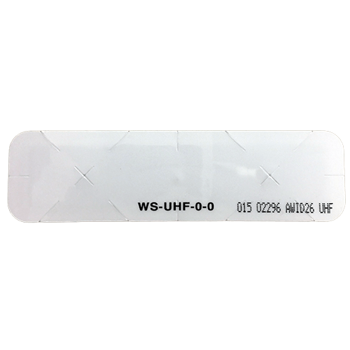 AWID ws-uhf-0-0 UHF Windshield Sticker Tag Front