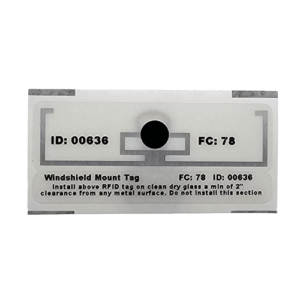 Infinity RFID SH-WMT-002 Windshield Tag
