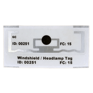 SA-UMT-002 Infinity RFID Vehicle Tag Dual Surface Mount - Close View