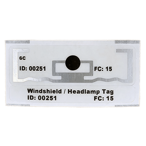 SA-UMT-002 Infinity RFID Vehicle Tag Dual Surface Mount - Close View
