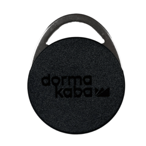 12690-ds4-bk MIFARE DESFire EV3 DormaKaba Key Fob Front
